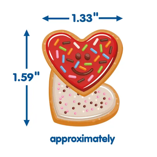 LOVE Valentine's Day Giant Stickers, 36 Per Pack, 12 Packs {2}