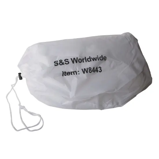 S&S Worldwide Color-Me 24' Diameter Play Parachute with 20 Handles for Group Play and Design. {4}