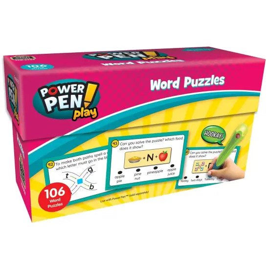 Power Pen&reg; Play: Word Puzzles, Grade 1-2 {1}
