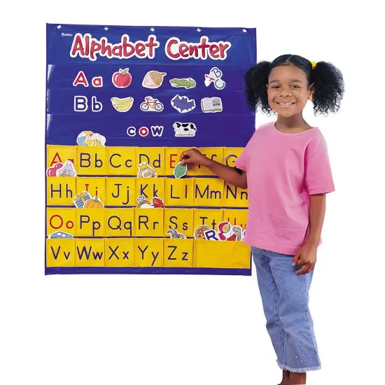 Alphabet Center Pocket Chart {2}