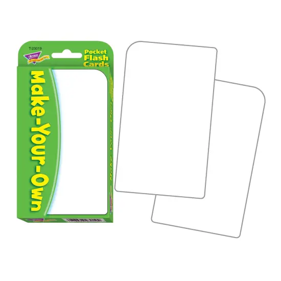 Make-Your-Own Pocket Flash Cards, 6 Packs {2}