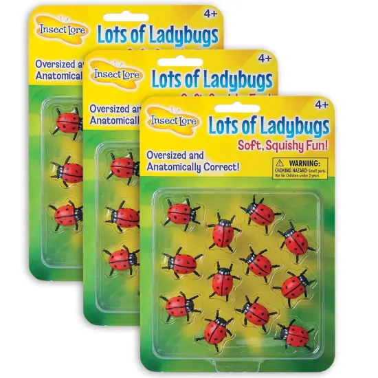 Lots Of Ladybugs, 12 Per Pack, 3 Packs {1}