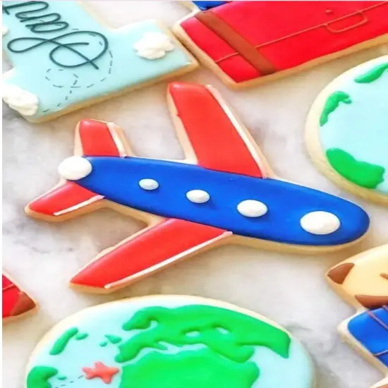 Ann Clark Airplane Cookie Cutter, 4" {4}