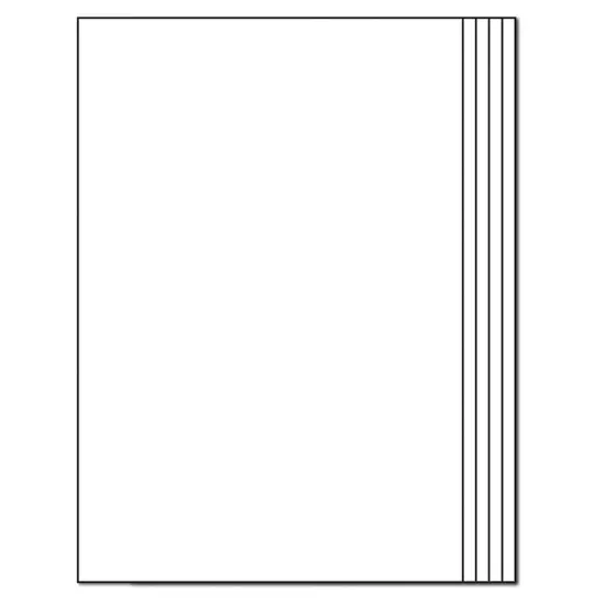 Rectangle Blank Book for Young Authors Resource Book, Grade K-3, Paperback, Pack of 12 {1}