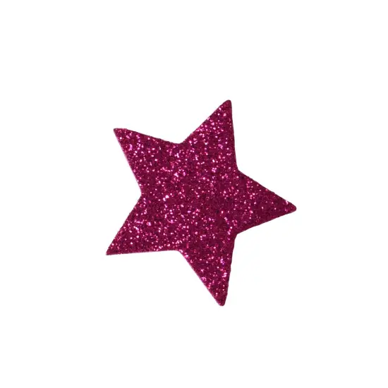 Glitter Foam Stickers - Stars - Multicolor, 168 Per Pack, 3 Packs {4}