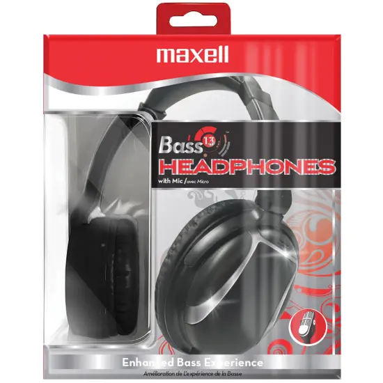 Bass13&trade; Headphones with Mic {1}