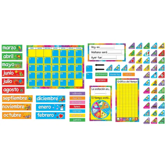 Calendario Anual (Spanish) Bulletin Board Set, 2 Sets {3}