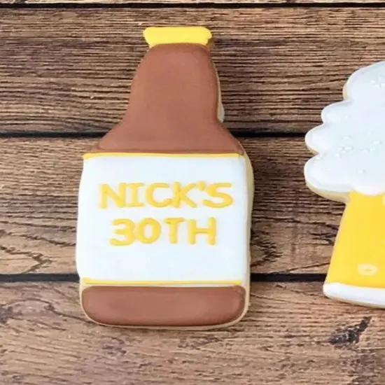 Ann Clark Beer Soda Bottle Cookie Cutter, 4.5" {4}