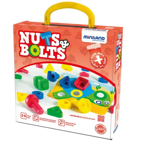 Nuts & Bolts School Activity Set, 24-Piece Set {1}