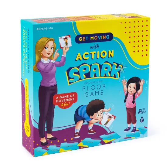 Action Cards SPARK Floor Game {1}