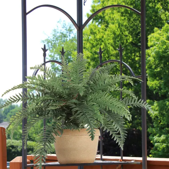 6-Pack: River Fern Plant with 30 Silk Fronds, 32" Wide by Floral Home® {3}