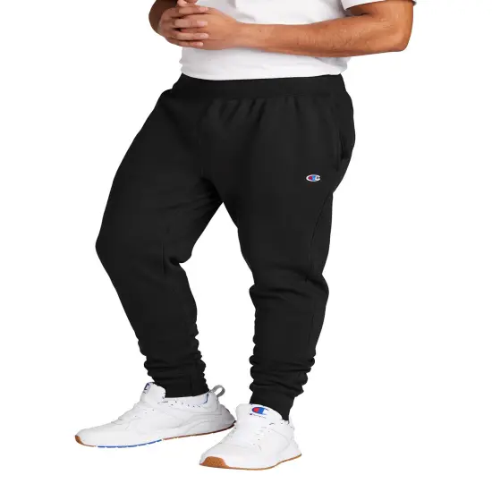 Champion &reg; Reverse Weave Jogger - RW25 | 12-ounce, 82/18 cotton/poly fleece Leggings | Experience unmatched comfort and style Black {4}