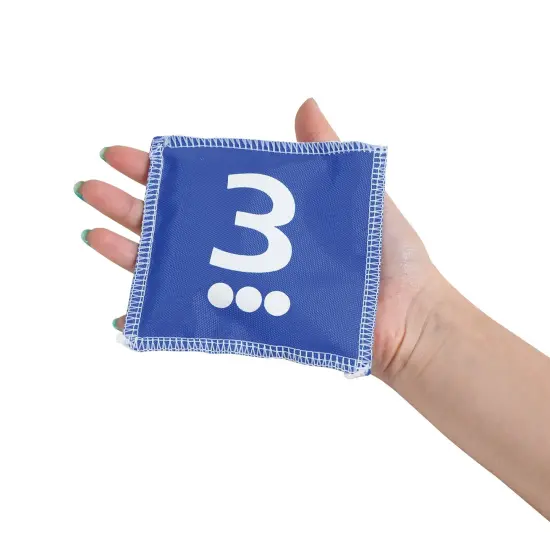 Number & Dot Bean Bags - Set of 10 {3}