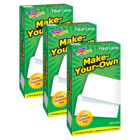 Make-Your-Own Skill Drill Flash Cards, 3 Packs {1}