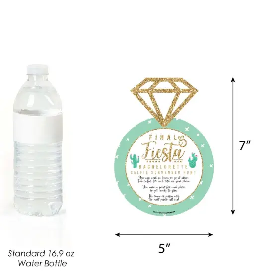 Big Dot of Happiness Final Fiesta - Selfie Scavenger Hunt - Last Fiesta Bachelorette Party Game - Set of 12 {4}