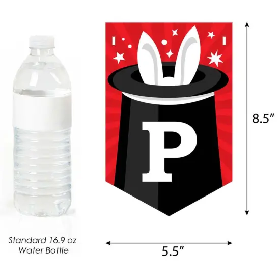 Big Dot of Happiness Ta-Da, Magic Show - Magical Party Bunting Banner - Party Decorations - Prepare to be Amazed {4}