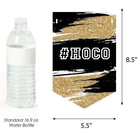 Big Dot of Happiness Hoco Dance - Homecoming Bunting Banner - Party Decorations - Welcome to Homecoming {3}