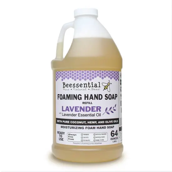 Beessential Foaming Hand Soap Refill Lavender 64 Fluid Ounce {1}