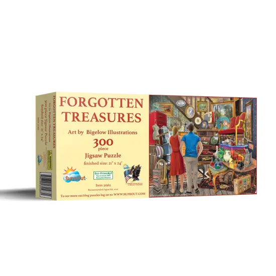 Sunsout Forgotten Treasures 300 pc Jigsaw Puzzle 31563 {3}