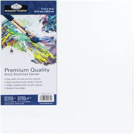 Royal Langnickel essentials(TM) Premium Stretched Canvas-11"x14" {1}