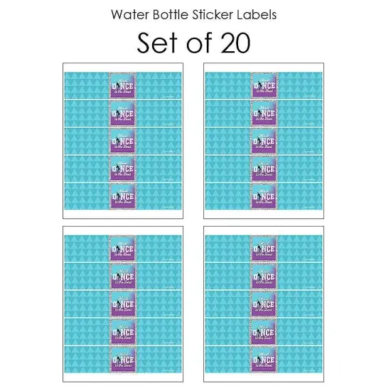 Big Dot of Happiness Must Dance to the Beat - Dance - Birthday Party or Dance Party Water Bottle Sticker Labels - Set of 20 {4}