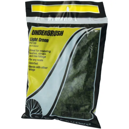 Woodland Scenics Underbrush Ground Cover-Light Green {2}