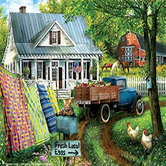 Sunsout Countryside Living 300 pc Jigsaw Puzzle 28729 {1}