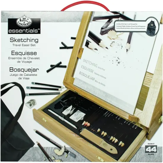 Royal & Langnickel(R) Easel Art Set W/Easy To Store Bag-Sketching {1}
