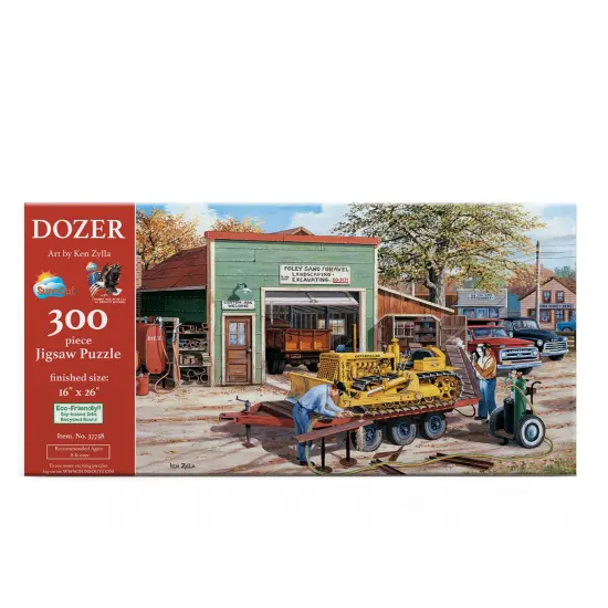 Sunsout Dozer 300 pc Jigsaw Puzzle 37738 {4}