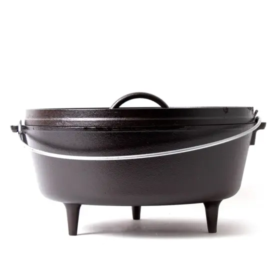 Lodge Boy Scouts of America Cast Iron Camp Dutch Oven, Pre-Seasoned, 6-Quart {6}