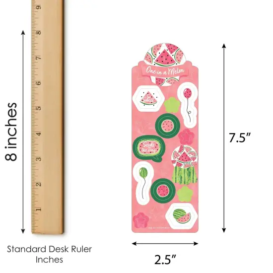 Big Dot of Happiness Sweet Watermelon - Birthday Party Favor Kids Stickers - 16 Sheets - 256 Stickers {4}