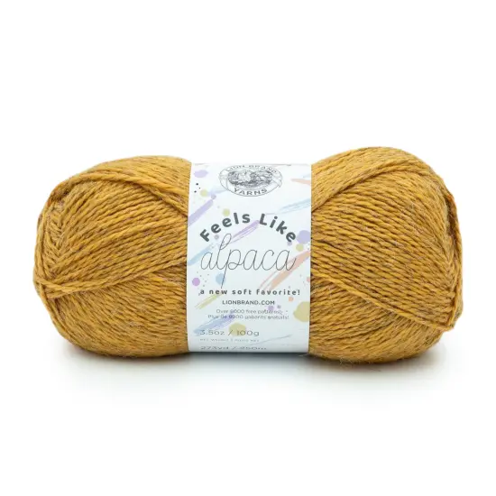 Lion Brand Feels Like Alpaca Yarn {2}