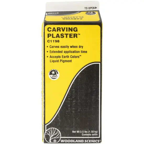 Woodland Scenics Carving Plaster-3.5lb {1}
