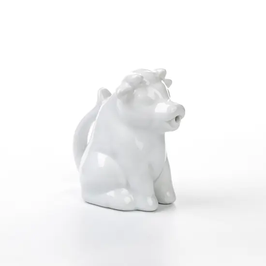 BIA Cordon Bleu Tabletop Creamer Sitting Cow Porcelain White 3 Oz {1}
