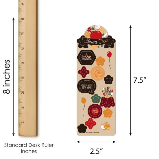 Big Dot of Happiness Rosh Hashanah - New Year Favor Kids Stickers - 16 Sheets - 256 Stickers {4}