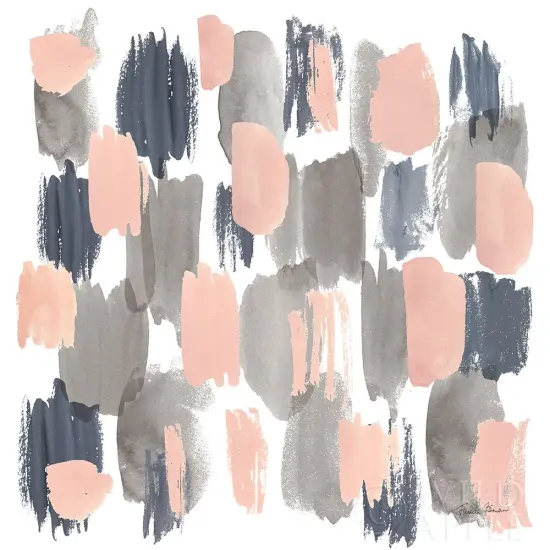 Grey Pink Mist I Poster Print by Farida Zaman - Item # VARPDX38399 {1}