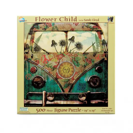 Sunsout Flower Child 500 pc Jigsaw Puzzle 41801 {4}
