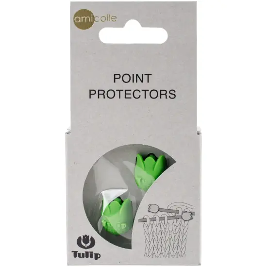 Tulip Point Protectors-Green/Small {1}