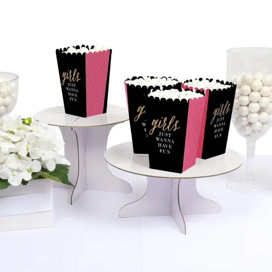Big Dot of Happiness Girls Night Out - Bachelorette Party Favor Popcorn Treat Boxes - Set of 12 {4}