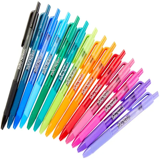 Crayola Take Note! Washable Gel Pens 14/Pkg-Assorted Colors {3}