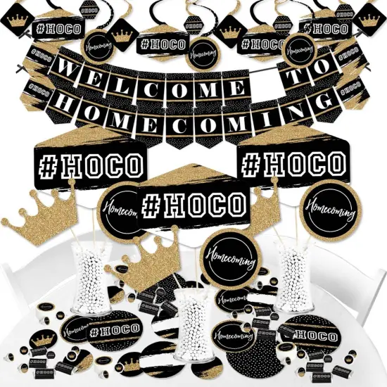Big Dot of Happiness Hoco Dance - Homecoming Supplies - Banner Decoration Kit - Fundle Bundle {1}