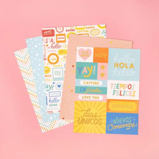 American Crafts Single-Sided Paper Pad 6"X8" 36/Pkg-Obed Marshall Especial {3}