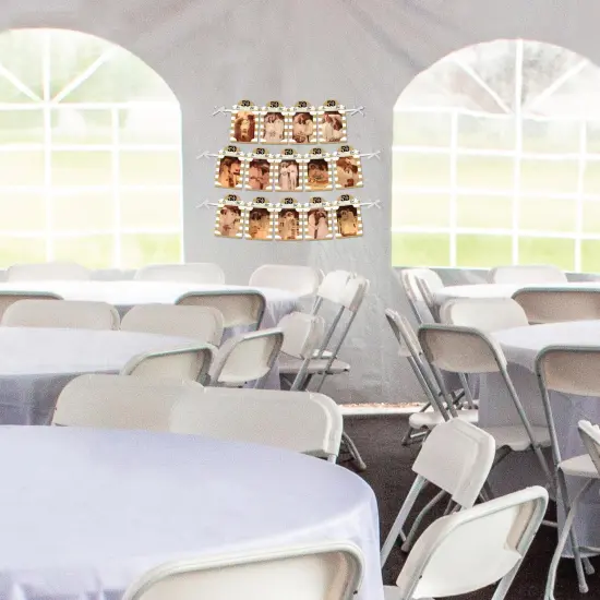 Big Dot of Happiness We Still Do - 50th Wedding Anniversary - DIY Anniversary Party Decor - Picture Display - Photo Banner {4}