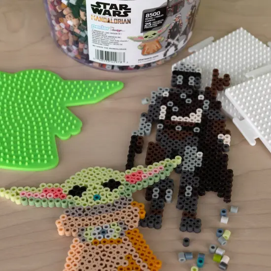 Perler Fused Bead Bucket Kit-The Mandalorian {4}
