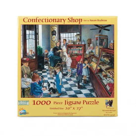 Sunsout Confectionary Shop 1000 pc Mothers Day Jigsaw Puzzle 44246 {4}