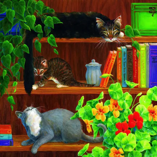 Sunsout Think About it Twice 500 pc Jigsaw Puzzle 31602 {1}