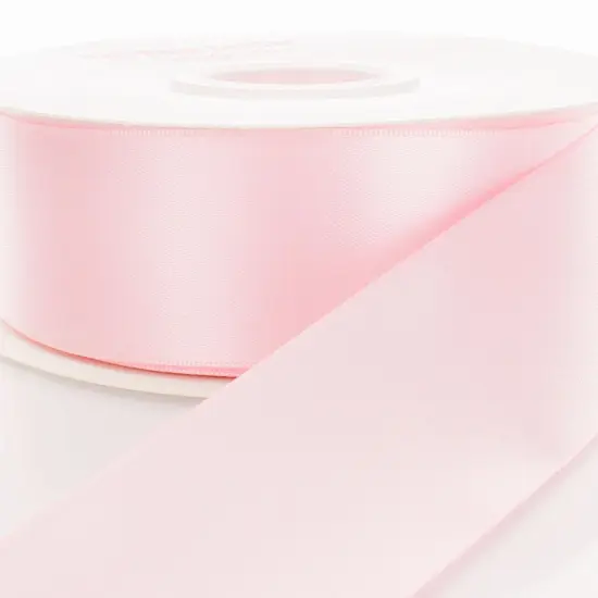 1.5" Double Faced Satin Ribbon Light Pink {1}