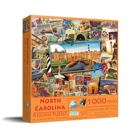 Sunsout North Carolina 1000 pc Jigsaw Puzzle 70049 {3}