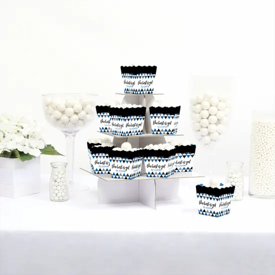 Big Dot of Happiness Blue Grad - Best is Yet to Come - Party Mini Favor Boxes - Royal BlueGraduation Party Treat Candy Boxes - Set of 12 {4}