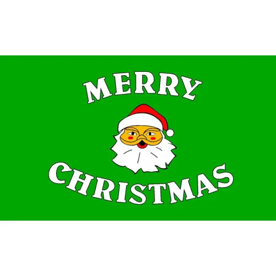 Merry Christmas Flag with Grommets 3ft x 5ft {1}